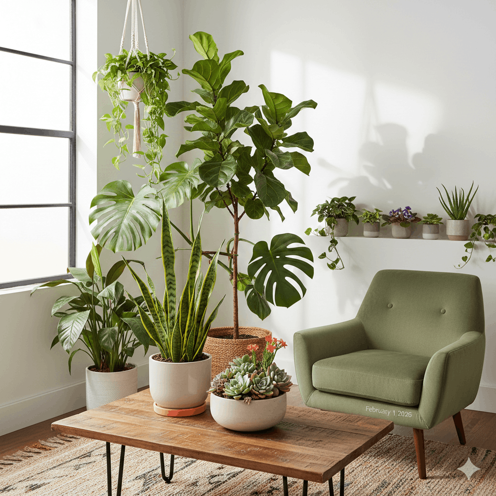 diverse Pflanzen zu Hause Die 33 beliebtesten Zimmerpflanzen – Grün für jeden Raum