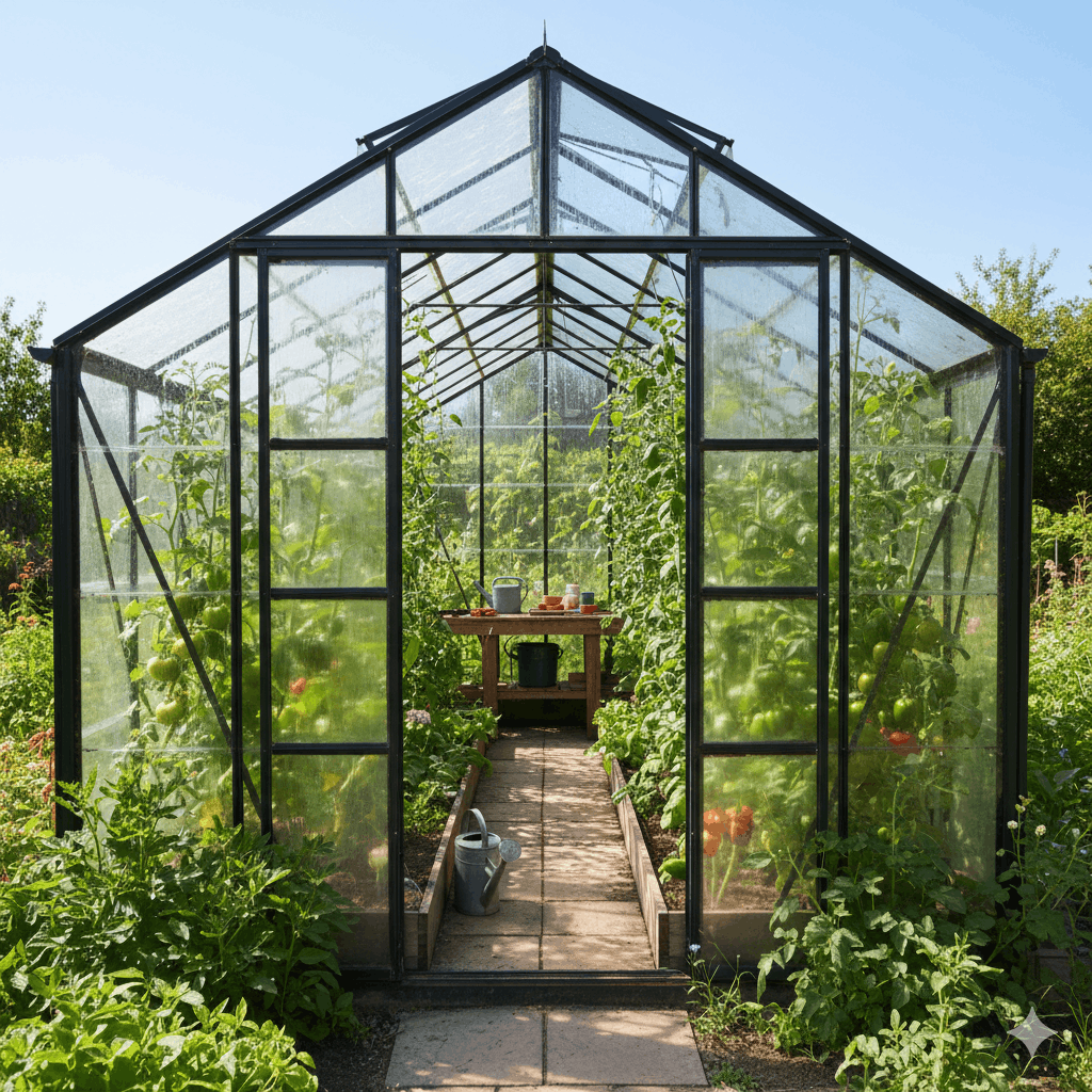 Gewächshaus Trends 2026 Moderne Entwicklungen für Garten und Selbstversorgung