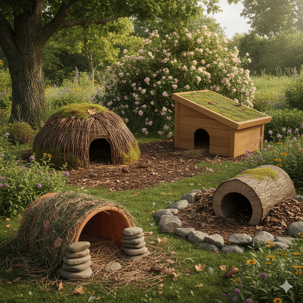 Igelhaus Garten Ideen 2026 Schutz, Gestaltung und Natur im Garten