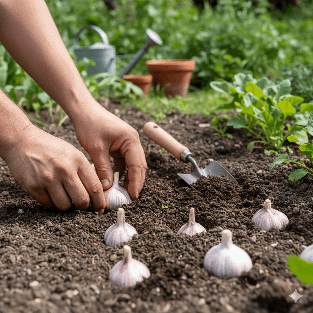 Knoblauch pflanzen – Die besten Methoden 2026