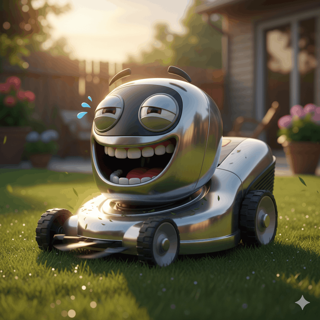 Lustige Spitznamen für Mähroboter 2026 Kreative Ideen mit Humor