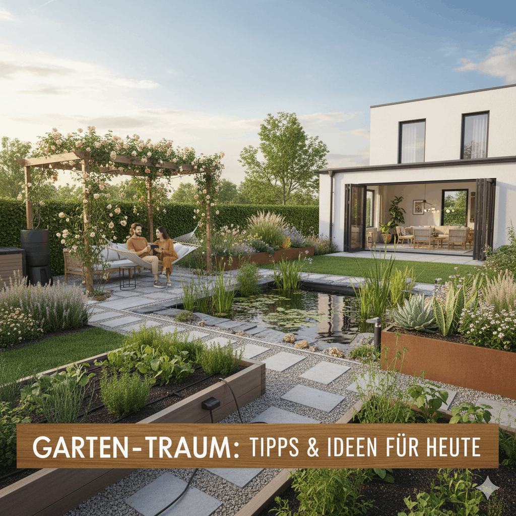 Tipps und Ideen für die schönste Gestaltung des Gartens von heute 1