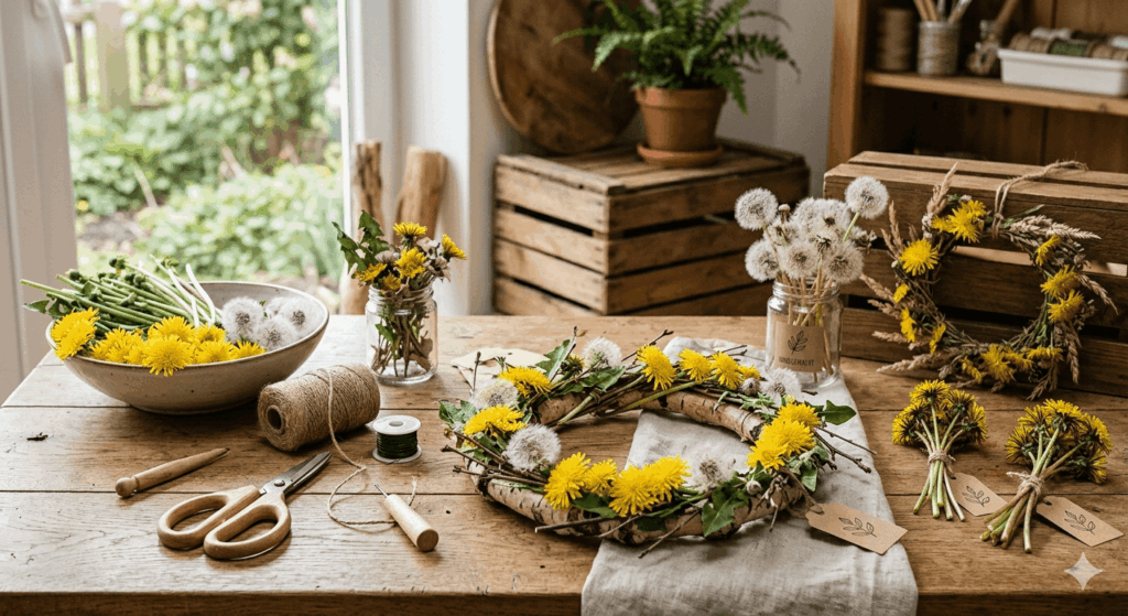 Löwenzahn Deko selber machen – Ideen 2026