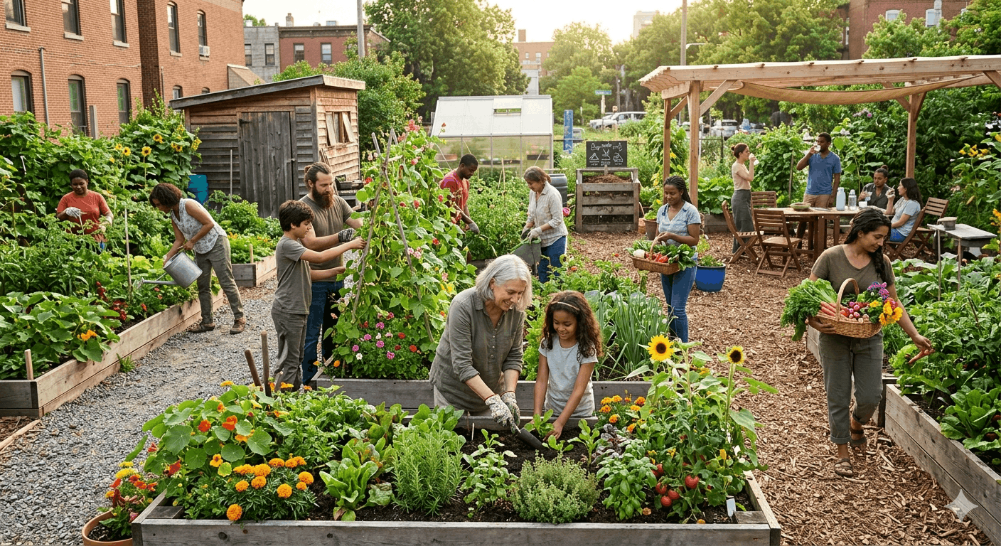 Gemeinschaftsgarten anlegen Ideen und Tipps für 2026