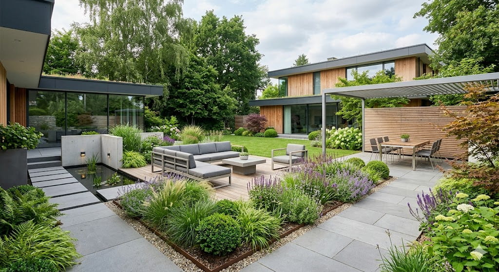 Modernes Gartendesign So wirkt dein Außenbereich wie ein Design-Hotel 2026