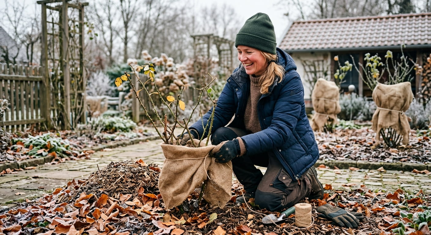 Rosen im Garten vor dem Winter schützen 2026 Die besten Tipps für gesunde Rosen im Frühjahr